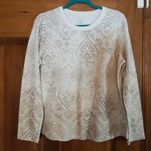 Tan L/S top
